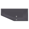 Xenz Society Compact baignoire sans panneaux 180x80cm droite avec pieds sans vidage Acrylique Anthracite mat SW103199 Xenz Society Compact baignoire sans panneaux 180x80cm droite avec pieds sans vidage Acrylique Anthracite mat SW103199