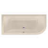 Xenz Principe baignoire sans panneau 180x80cm gauche avec pieds sans vidage Autre Acrylique Crème mat SW103162 Xenz Principe baignoire sans panneau 180x80cm gauche avec pieds sans vidage Autre Acrylique Crème mat SW103162