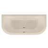 Xenz Principe Basic baignoire sans panneaux 180x80cm avec pieds sans vidage Acrylique Crème mat SW103152 Xenz Principe Basic baignoire sans panneaux 180x80cm avec pieds sans vidage Acrylique Crème mat SW103152