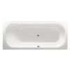 Xenz Aruba Ligbad - 180x80x48 - afvoer Midden - acryl - wit SW103115