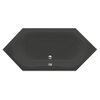Xenz Lucia baignoire sans panneau 180x80cm avec pieds sans vidage Acrylique Ebony mat SW103114 Xenz Lucia baignoire sans panneau 180x80cm avec pieds sans vidage Acrylique Ebony mat SW103114