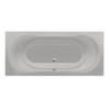 Xenz Martinique ligbad 180x80x44cm met poten zonder afvoer Acryl Cement Mat SW103030 Xenz Martinique ligbad 180x80x44cm met poten zonder afvoer Acryl Cement Mat SW103030