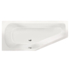 Xenz Lagoon compact baignoire sans panneaux 160x75cm gauche avec pieds sans vidage Acrylique Blanc haute brillance SW102948 Xenz Lagoon compact baignoire sans panneaux 160x75cm gauche avec pieds sans vidage Acrylique Blanc haute brillance SW102948