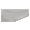 Xenz Lagoon compact baignoire sans panneau 170x75cm gauche avec pieds sans vidage Acrylique Ciment mat SW102973 Xenz Lagoon compact baignoire sans panneau 170x75cm gauche avec pieds sans vidage Acrylique Ciment mat SW102973