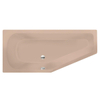 Xenz Lagoon compact links ligbad 160x75x45cm met poten zonder afvoer Acryl Bahama beige Hoogglans SW102956 Xenz Lagoon compact links ligbad 160x75x45cm met poten zonder afvoer Acryl Bahama beige Hoogglans SW102956