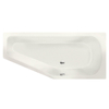 Xenz Lagoon compact baignoire sans panneaux 170x75cm droite avec pieds sans vidage Acrylique Edelweiss mat SW102980 Xenz Lagoon compact baignoire sans panneaux 170x75cm droite avec pieds sans vidage Acrylique Edelweiss mat SW102980