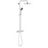 Grohe Vitalio Joy douchesysteem thermostatisch met hoofdouche 26cm en handdouche chroom SW207010 Grohe Vitalio Joy douchesysteem thermostatisch met hoofdouche 26cm en handdouche chroom SW207010