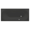 Xenz Dominica baignoire sans panneau 170x75cm avec pieds sans vidage Acrylique Ebony mat SW102897 Xenz Dominica baignoire sans panneau 170x75cm avec pieds sans vidage Acrylique Ebony mat SW102897