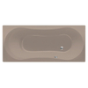 Xenz Dominica baignoire sans panneau 170x75cm avec pieds sans vidage Acrylique Argile mat SW102894 Xenz Dominica baignoire sans panneau 170x75cm avec pieds sans vidage Acrylique Argile mat SW102894
