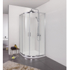 Marenza Neptune 2142 Cabine de douche - quart de cercle - 90x90x195cm - verre clair sw6323