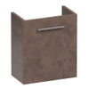 BRAUER Trust meuble de lavabo pour WC - 40x45x22cm - hors poignée rapportée avec 1 porte à ouverture à gauche Erosion SW720869