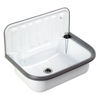 Plieger uitstortgootsteen 50,3x33cm plaatstaal wit 0970005 Plieger uitstortgootsteen 50,3x33cm plaatstaal wit 0970005