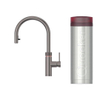 Quooker BE Fusion Round kokendwaterkraan - draaibare uitloop - PRO3 reservoir - Warm / kokend water - gunmetal SW976944