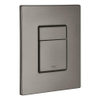Grohe Skate cosmopolitan BEDIENINGSPLAAT DUAL FLUSH hard graphite geborsteld SW107593 Grohe Skate cosmopolitan BEDIENINGSPLAAT DUAL FLUSH hard graphite geborsteld SW107593