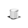 Emco Art zeepdispenser met bedieningeshendel chroom SW97605