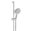 Crosswater Pier Glijstang set - 60cm - met douchekop en slang - hoogglans chroom SW209277