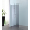 Royal Plaza Parri walk-in 90x200cm zilver profiel en grijs glas met clean coating SW158676