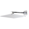 Royal plaza Thetis hoofddouche vierkant met douchearm wand chroom SW158577 Royal plaza Thetis hoofddouche vierkant met douchearm wand chroom SW158577