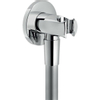 Royal Plaza Talon slangaansluitknie met houder chroom SW156712 Royal Plaza Talon slangaansluitknie met houder chroom SW156712