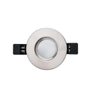 Interlight LED spot set IP65 dimbaar rond 90mm met driver 36° richtbaar geborsteld chroom 4246932 Interlight LED spot set IP65 dimbaar rond 90mm met driver 36° richtbaar geborsteld chroom 4246932