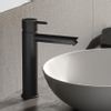 Hotbath Cobber verhoogde wastafelkraan mat zwart SW73543 Hotbath Cobber verhoogde wastafelkraan mat zwart SW73543