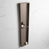 Mondiaz Easy nis 29.5x89.5x8cm voor Inbouw/opbouw 2 open vakken Solid surface Smoke/Smoke SW643819
