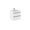 Crosswater KAI X badmeubel 2 lades 60x48x45.5cm MDF hoogglans wit inclusief wastafel SW224882 Crosswater KAI X badmeubel 2 lades 60x48x45.5cm MDF hoogglans wit inclusief wastafel SW224882