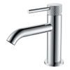 Wiesbaden Ribbd robinet de lavabo 1/2" chrome SW809463