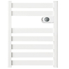 DRL E-Comfort ZION Elektrische Badkamerradiator - 65.8x50.8cm - 500watt - glans wit SW955068