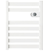 DRL E-Comfort ZION Radiateur de salle de bains électrique - 65.8x50.8cm - 500watt - blanc brillant SW955068