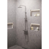 Brauer Chrome Edition regendoucheset met thermostaatkraan, hoofddouche 20cm, inclusief staafhanddouche chroom SW225175 Brauer Chrome Edition regendoucheset met thermostaatkraan, hoofddouche 20cm, inclusief staafhanddouche chroom SW225175