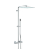 Brauer Nurnberg regendouche met 30cm douchekop chroom SW3887 Brauer Nurnberg regendouche met 30cm douchekop chroom SW3887
