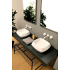 Vitruvit Hasana opbouw wastafel 42x36.5x14.7cm keramiek wit SW226097 Vitruvit Hasana opbouw wastafel 42x36.5x14.7cm keramiek wit SW226097