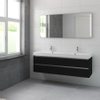 Bruynzeel Palitano badmeubelset 160x56.5x46cm spiegel zijde zwart SW226107 Bruynzeel Palitano badmeubelset 160x56.5x46cm spiegel zijde zwart SW226107