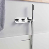 Crosswater Central Mitigeur douche encastrable thermostatique 2 voies horizontal avec douche à main chrome SW24338 Crosswater Central Mitigeur douche encastrable thermostatique 2 voies horizontal avec douche à main chrome SW24338