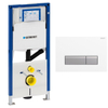 Geberit Duofresh wc element met geurafzuiging en filtering inclusief bedieningsplaat met geurafzuigingsset wit aluminium SW229137 Geberit Duofresh wc element met geurafzuiging en filtering inclusief bedieningsplaat met geurafzuigingsset wit aluminium SW229137