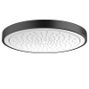 Royal Plaza Talon hoofddouche rond 20cm mat zwart SW156661 Royal Plaza Talon hoofddouche rond 20cm mat zwart SW156661
