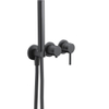 Royal Plaza Seto inbouw bad/ douche kraan zonder uitloop mat zwart SW156858 Royal Plaza Seto inbouw bad/ douche kraan zonder uitloop mat zwart SW156858