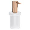 GROHE Essentials distributeur de savon en verre sans porteur Warm sunset brillant (cuivre) SW98938