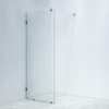 Saniclass Bellini inloopdouche met scharnierbevestiging 80x200cm 8mm veiligheidsglas anti kalk chroom OUTLET OUT5739