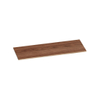 BRAUER natural wood Wastafelblad - 120x46x2cm - zonder kraangat - hout - natural walnut SW393106