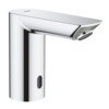 Grohe Bau Cosmopolitan elektronische wastafelkraan met infrarood met batterij 6V chroom SW236908 Grohe Bau Cosmopolitan elektronische wastafelkraan met infrarood met batterij 6V chroom SW236908