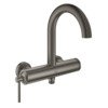 Grohe Atrio Mitigeur bain mural avec inverseur et raccords Graphite dur brossé SW225069 Grohe Atrio Mitigeur bain mural avec inverseur et raccords Graphite dur brossé SW225069