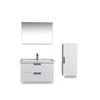 Exellence Tempo Ensemble meuble 80 avec lavabo céramique avec miroir avec armoire 2 blanc SW62803 Exellence Tempo Ensemble meuble 80 avec lavabo céramique avec miroir avec armoire 2 blanc SW62803