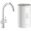 Grohe Red keukenkraan duo met C-uitloop en M-size boiler chroom SW241434 Grohe Red keukenkraan duo met C-uitloop en M-size boiler chroom SW241434