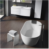 Saniclass Iceland vrijstaand bad 150x75x55.5 solid surface inclusief sifon mat wit SW241482 Saniclass Iceland vrijstaand bad 150x75x55.5 solid surface inclusief sifon mat wit SW241482