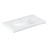 Grohe Euro keramiek meubelwastafel 80 cm hygiene coating wit SW242283 Grohe Euro keramiek meubelwastafel 80 cm hygiene coating wit SW242283
