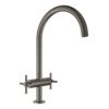 Grohe Atrio keukenkraan hard graphite geborsteld SW242263 Grohe Atrio keukenkraan hard graphite geborsteld SW242263