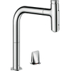 Hansgrohe Metris Select M71 2-gats - 1 greeps keukenkraan - met uittrekbare. vuistdouche - hoogglans chroom SW541876
