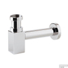 Hotbath Pal Fonteinsifon vierkant geborsteld nikkel SW12948 Hotbath Pal Fonteinsifon vierkant geborsteld nikkel SW12948